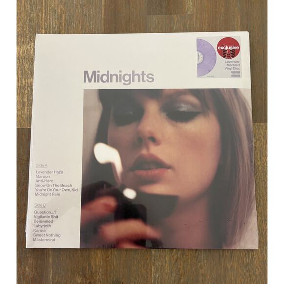 Taylor Swift Midnights Lavender Edition Vinyl Target Exclusive Brand New Sealed - Picture 2 of 6